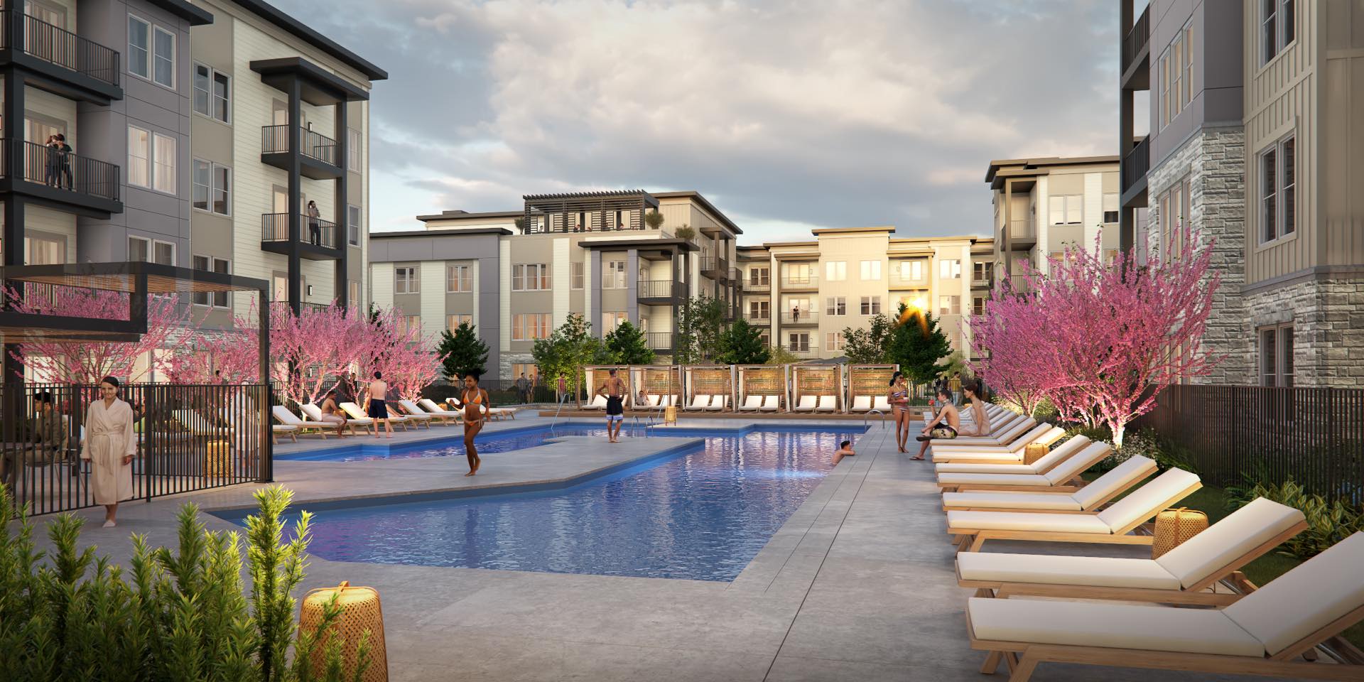 Pool & Cabanas