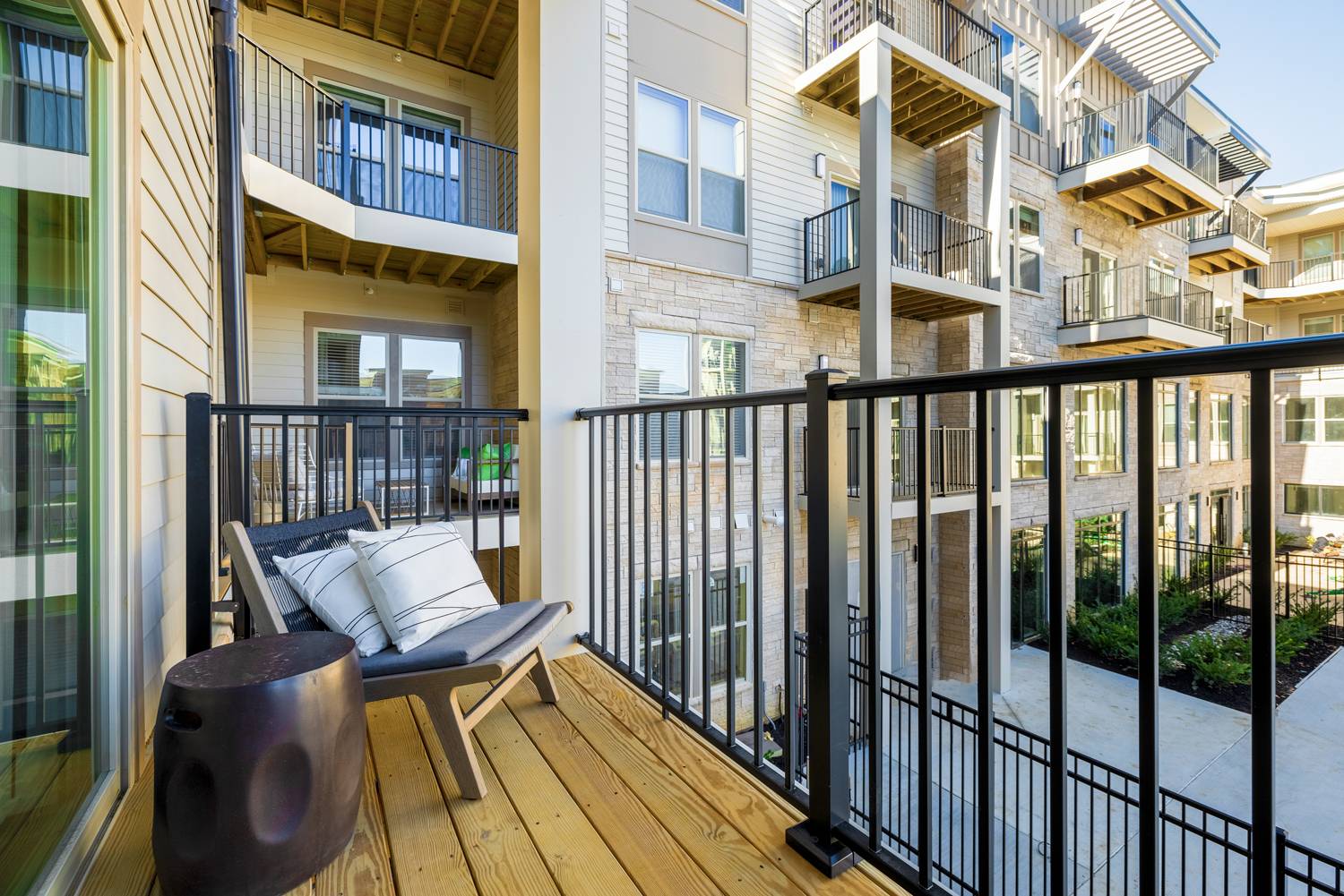 compass apartment model1 balcony